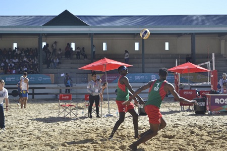 Surinaamse Beachvolleyballers verliezen beide groepswedstrijden