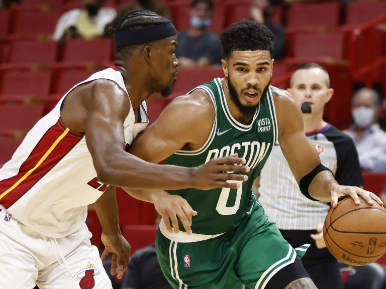 Smart zorgt voor schrik en opwinding, maar Heat wint in Boston