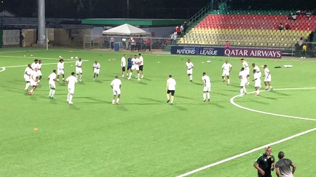 De basis 11 waar Suriname mee start tegen Jamaica