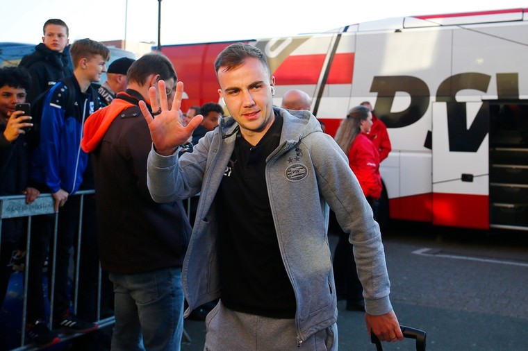 Götze ontbreekt vanwege naderende transfer op eerste training PSV