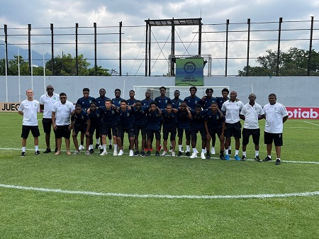 De basisopstelling van u-20 Natio tegen Mexico