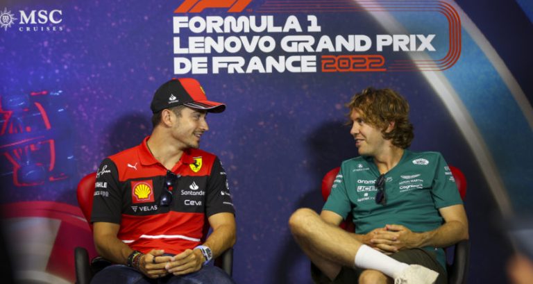 Vettel stuurde Leclerc na crash in Frankrijk appje om hem een hart onder de riem te steken