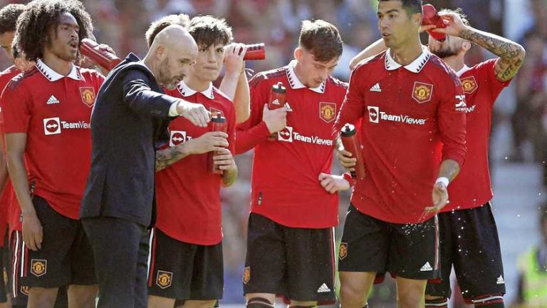 Ten Hag: ’Ronaldo moet eerst fit worden’