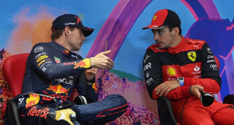 Verstappen en Leclerc starten Belgische GP achteraan na gridstraf