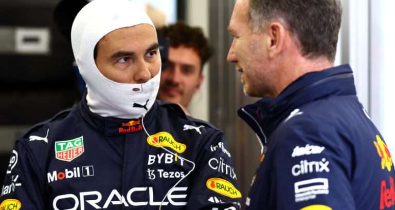 Horner neemt het op voor Pérez na kritiek van Marko