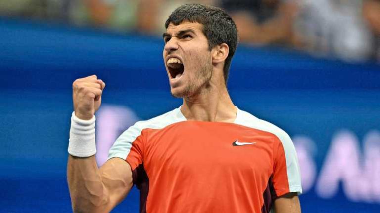 Carlos Alcaraz wint finale US Open van Casper Ruud