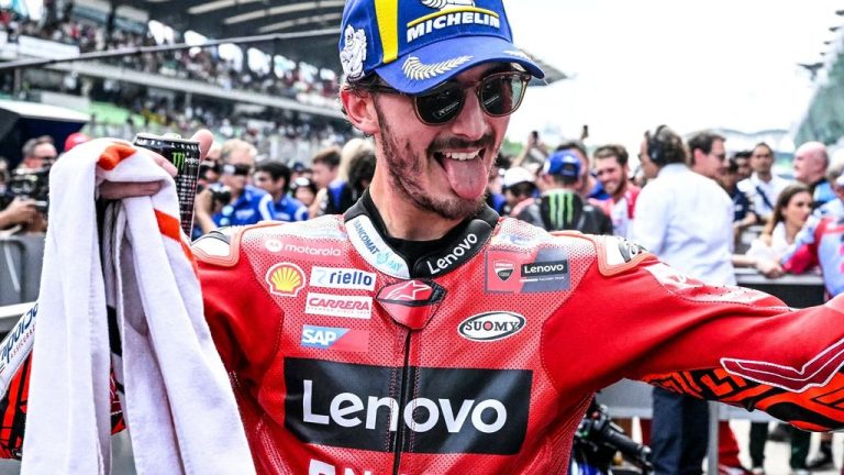 Motorcoureur Bagnaia heeft na zevende GP-zege wereldtitel bijna binnen