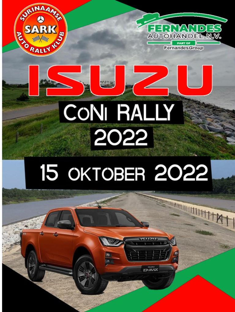 Kisoensingh en Raghoenandan grote winnaars CoNi rally