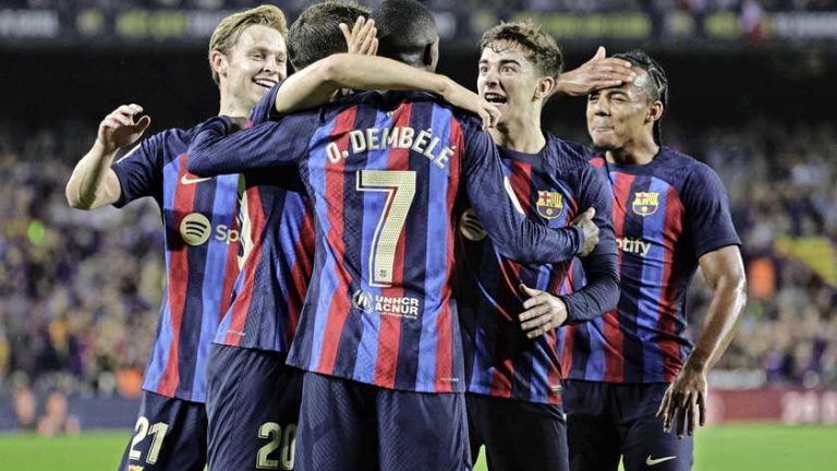 Frenkie de Jong met FC Barcelona ruim langs Athletic Club