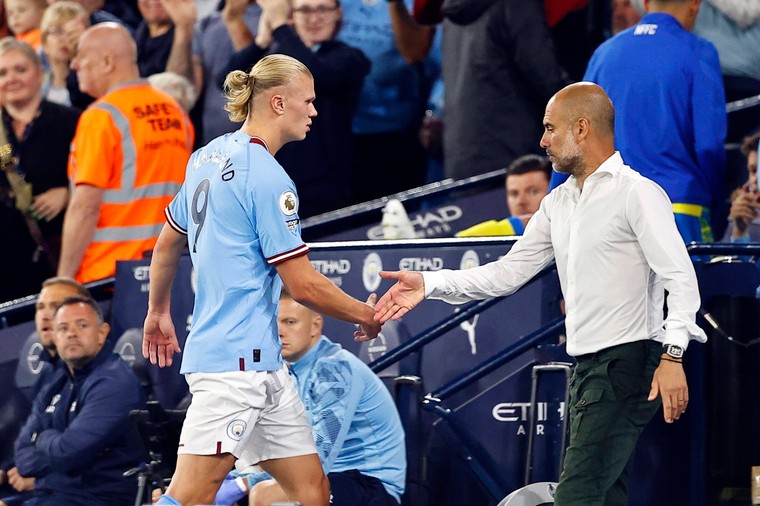 Haaland heeft volgens Guardiola nog niet gewonnen: ‘Martínez is geweldig’