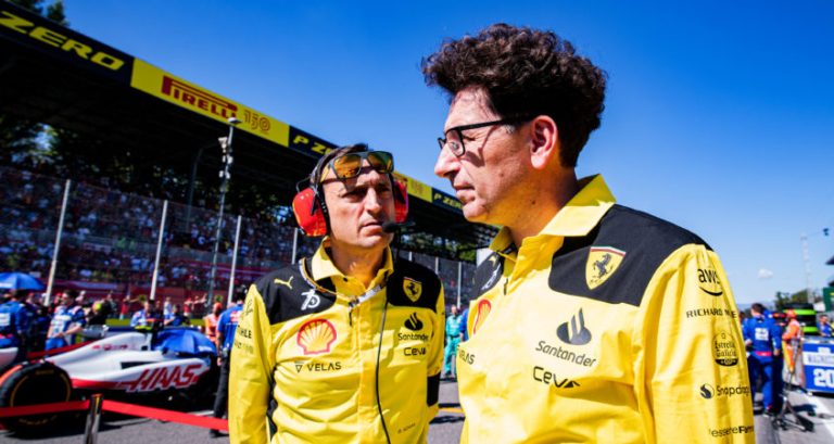 Ferrari ontkent geruchten dat het teambaas Binotto wil vervangen