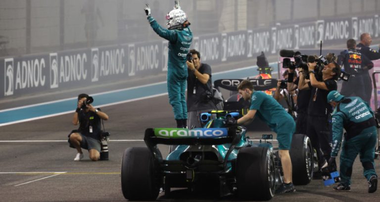 Vettel na zijn laatste F1-meters: ‘Ik heb ontzettend genoten’