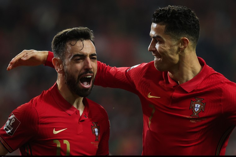 Wrevel tussen Ronaldo en Fernandes ontzenuwd: ‘Was grap over een boot’