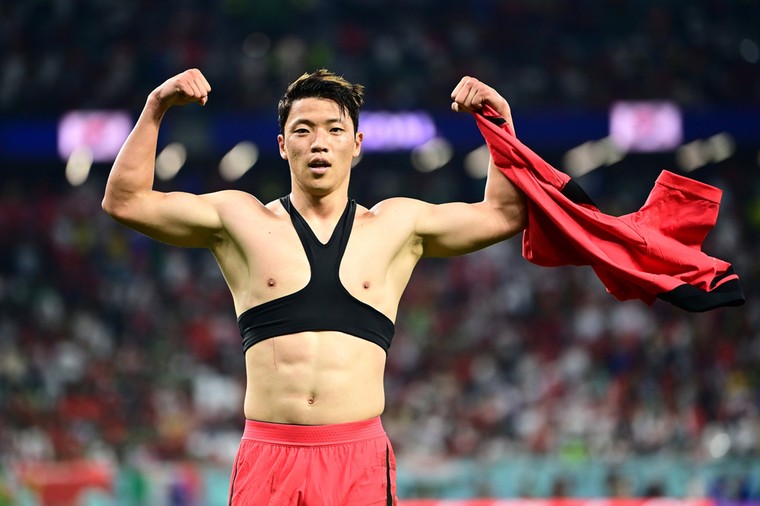 Zuid-Korea stunt tegen Portugal en gaat door dankzij goal in 91ste minuut
