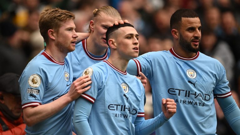 Manchester City legt druk weer bij Arsenal na vrij zorgeloze middag