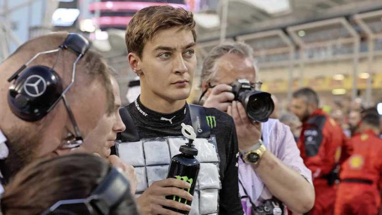 Mercedes-coureur George Russell vreest: ’Red Bull gaat élke race dit seizoen winnen’