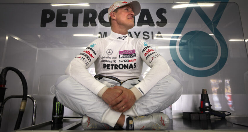 Bild claimt: Michael Schumacher werd in Mercedes rondgereden