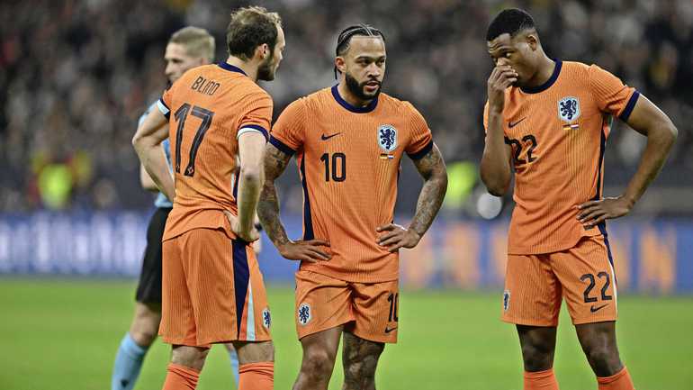 Oranje na vroege voorsprong in slotfase toch onderuit tegen Duitsland