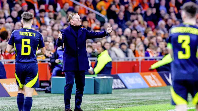 Ronald Koeman: ’Gek natuurlijk dat je niet tevreden bent als je met 4-0 wint’