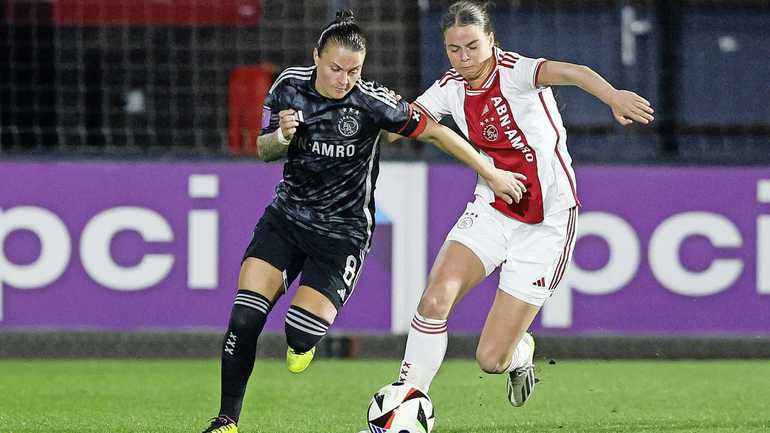 Ajax-vrouwen in bekertoernooi met speels gemak langs… Jong Ajax