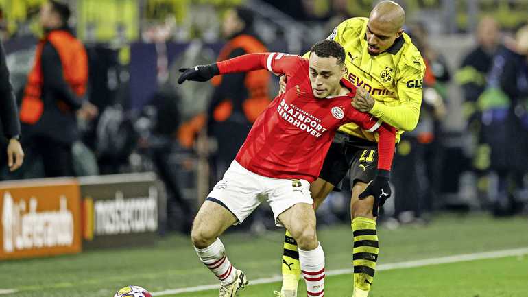 PSV komt snelle goal Borussia Dortmund niet te boven en ligt uit de Champions League