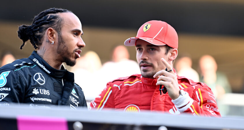 ‘Lewis Hamilton gaat Leclerc maar moeilijk bij kunnen houden’