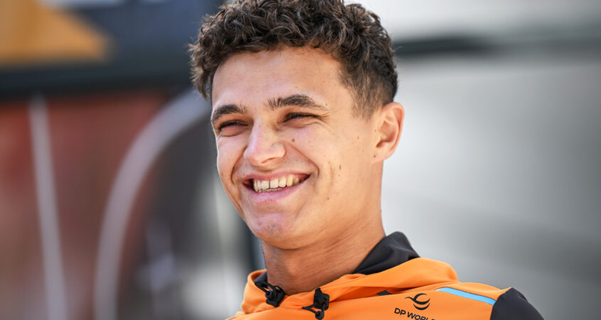 Lando Norris begreep niks van valse start: ‘Reageer normaal veel te laat’