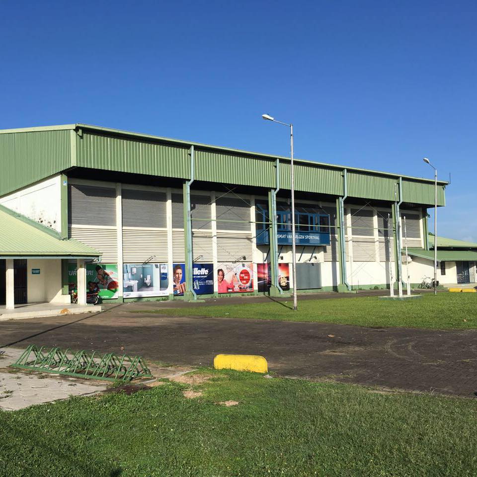 Bekendmaking SBA, competitie wordt hervat in de Ismay van Wilgen Sporthal.