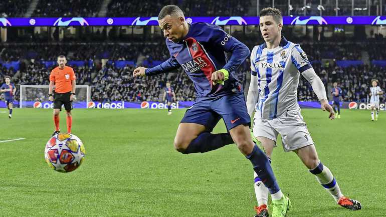 Kylian Mbappé gidst Paris Saint-Germain ronde verder in Champions League