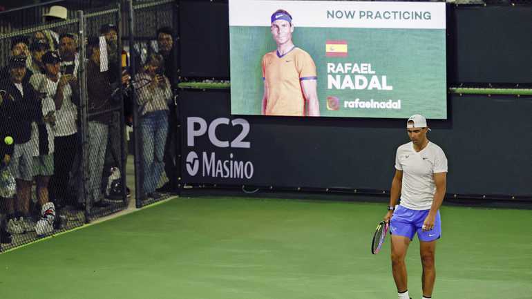 Rafael Nadal zegt af voor Indian Wells: ’Ik kan niet liegen tegen de duizenden fans’