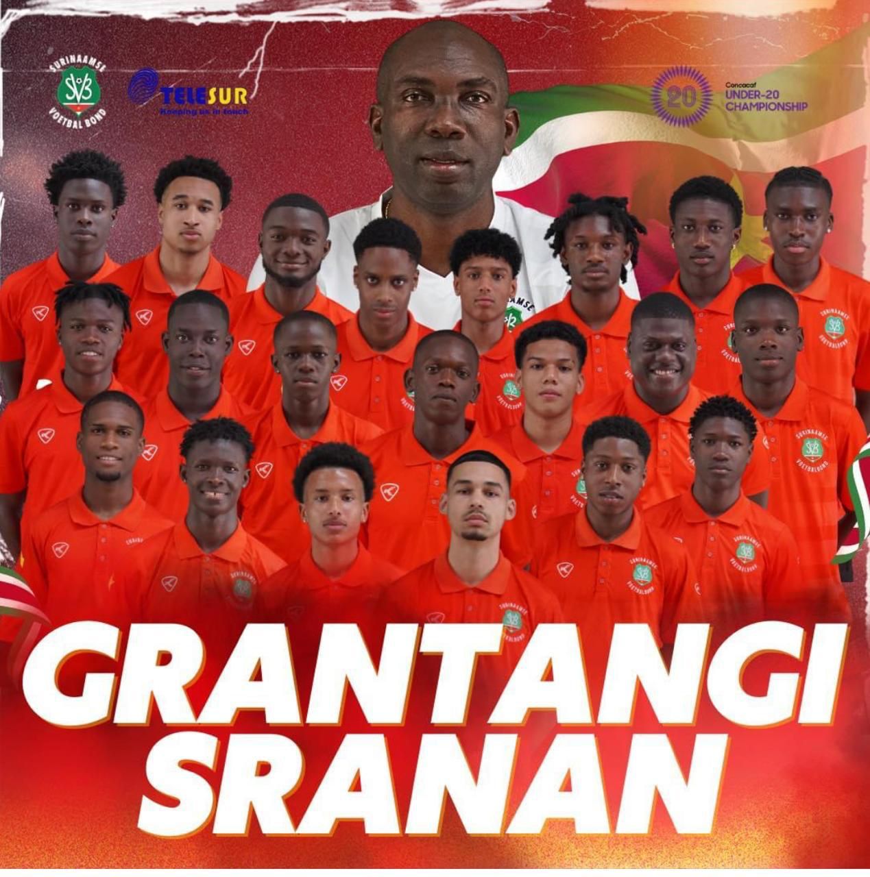 SVB bedankt de U-20 Natio selectie voor hun prestaties