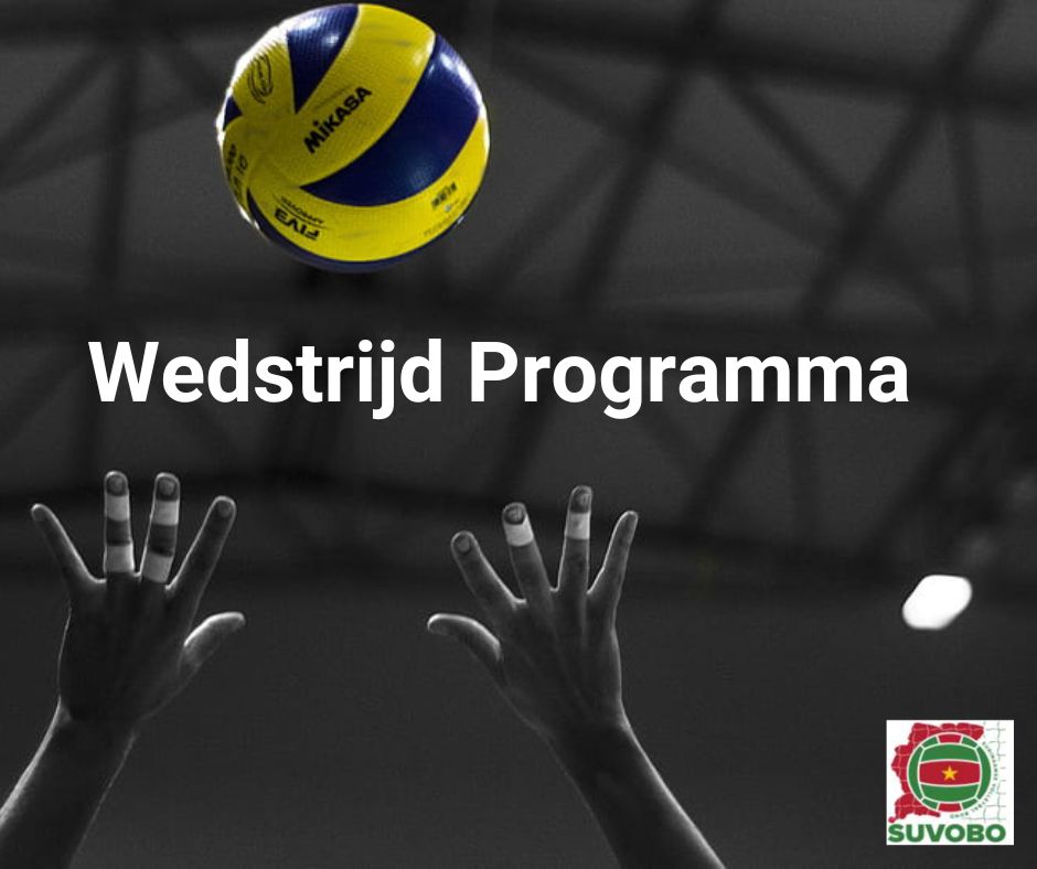 SUVOBO vervolg wedstrijdschema