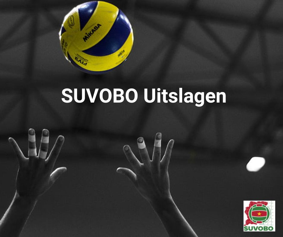SUVOBO Uitslagen 15-16 -17 maart