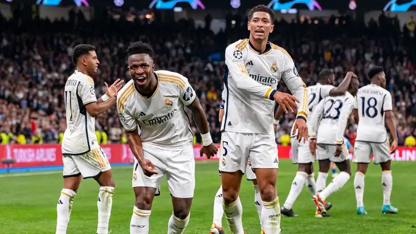 Real Madrid naar kwartfinales CL na benauwde slotfase tegen Simons en Leipzig