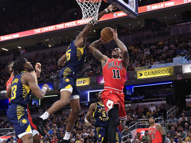 DeRozan’s 46 lead Bulls past Pacers in OT