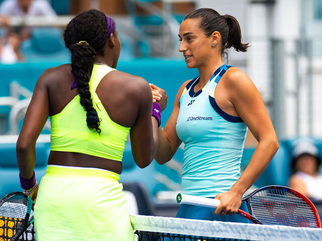 Garcia ousts Gauff, Alexandrova tops Swiatek to reach Miami Open quarterfinals