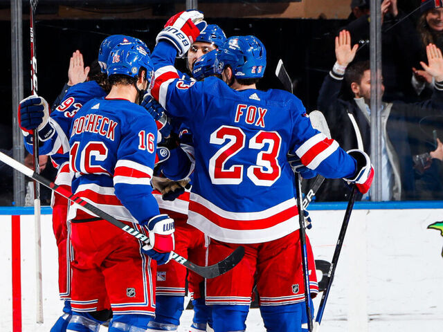 Rangers clinch playoff berth with OT win over Flyers