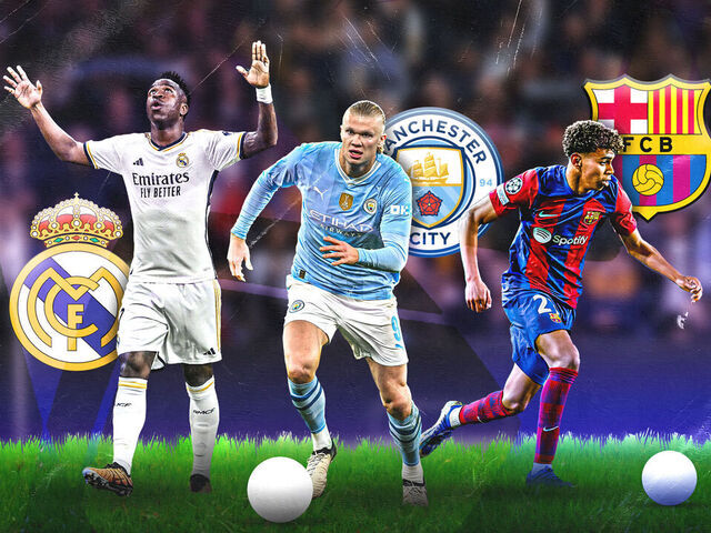 Ranking 8 teams remaining in Champions League