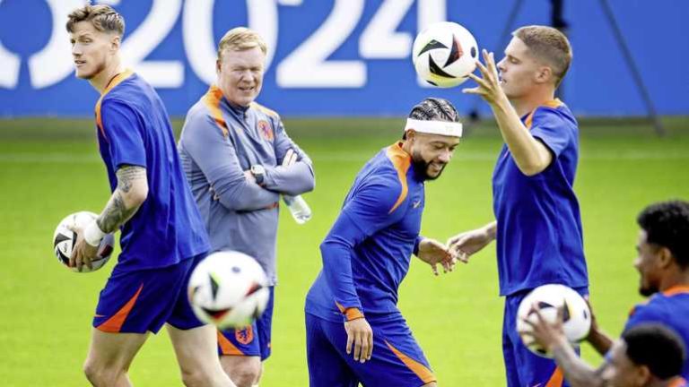 Ronald Koeman wil tegen Oostenrijk met Oranje als een trein gaan