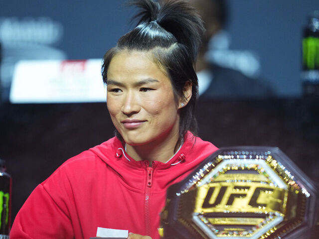 UFC champ Zhang ‘would love’ to have Celtics’ Mazzulla in corner