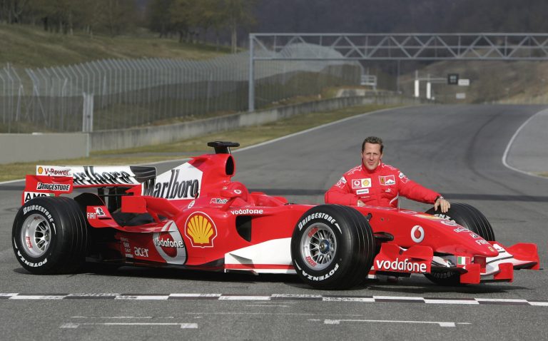 Laatste Ferrari van Formule 1-legende Michael Schumacher onder de hamer