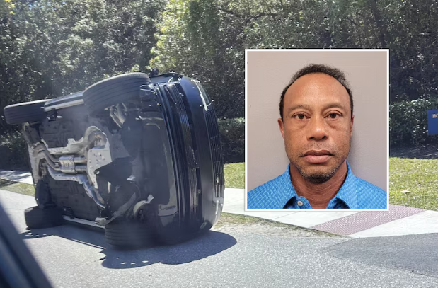 Tiger Woods op borgtocht vrij na crash: golflegende verdacht van rijden onder invloed, mugshot gaat viraal
