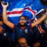 Fans watch Cape Verde FIFA World Cup 2026 match